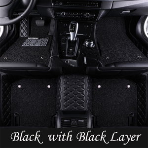 Tappetini Auto 5D Personalizzati Decorativi a Doppio Strato in Pelle Adatti per <span class=keywords><strong>Serie</strong></span> 3 <span class=keywords><strong>Serie</strong></span> 5 Modello <span class=keywords><strong>BMW</strong></span> Tappetini per Auto - Product Image 3
