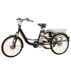 Vélo électrique à trois roues à moteur électrique de 250 W à entraînement avant alimenté par une batterie au lithium de 36 V 10,4 Ah - Product Image 3
