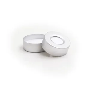 2ml Glass Vial Free Sample 20mm Crimp Top Aluminum Closures With PTFE Septa Chromatography Headspace Vials Closure And Septa For Sale