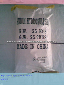 70% escamas sólidas amarillas Sulfhidrato de Sodio para la minería química, tratamiento de efluentes,química de cuero,textil - Product Image 3