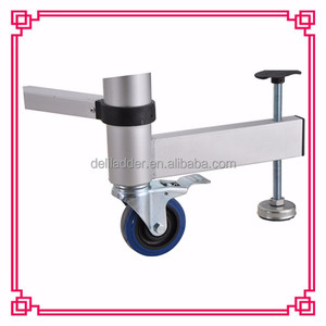 Deliladder giàn giáo nhôm kính thiên văn thang với bánh xe - Product Image 5