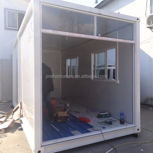 Flexibele Ontwerp Lage Kosten 20ft Container-Hous Ontwerp Sandwichpaneel Prefab Container Assembleren Container Huis - Product Image 1