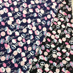 קניות באינטרנט באיכות גבוהה כותנה 100% פרחוני מודפס בד פופלין לבנים ובנות בגדים ושקיות - Product Image 2