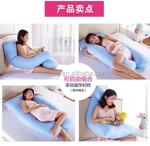 Çin tedarikçileri özelleştirmek büyük U şeklinde yastık gebelik kadınlar için yetişkinler vücut yastığı - Product Image 5