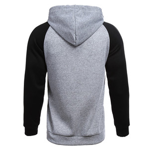 Felpe con Cappuccio Autunnali Unisex con Stampa Corona Reale, Slim Fit <span class=keywords><strong>per</strong></span> <span class=keywords><strong>Coppie</strong></span> e Innamorati, Pullover Invernali con Patchwork - Product Image 3