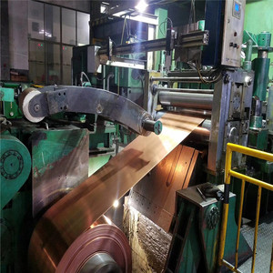C11000 <strong>Copper</strong> Coil Thin 0.12mm Insulated Double Conductive Earthing <strong>Copper</strong> <strong>Strip</strong> - Product Image 5