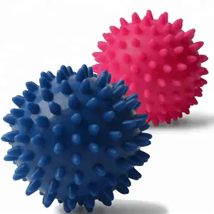 Myofascial 방출 점 치료를 위한 Spiky 안마 공 롤러 운동 공
