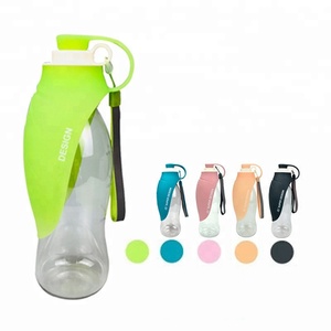 Botol Air Anjing Portabel, Tutup Berputar Luar Ruangan Olahraga untuk Berjalan Desain Khusus Botol Anjing Portabel - Product Image 1