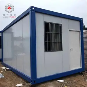 Tùy Chỉnh Hoàn Thành Khung Thép Lưu Trữ Di Động Container Nhà Đúc Sẵn Container Nhà Cho Canada