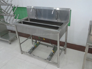 Vente directe d'usine, pédale de commande pour évier à main pour ligne de transformation de la viande, atelier d'abattage - Product Image 4