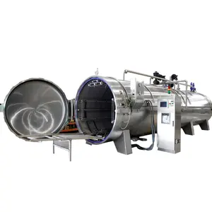 Canned Sardines Cooking Reaction Chamber Machine Production Line