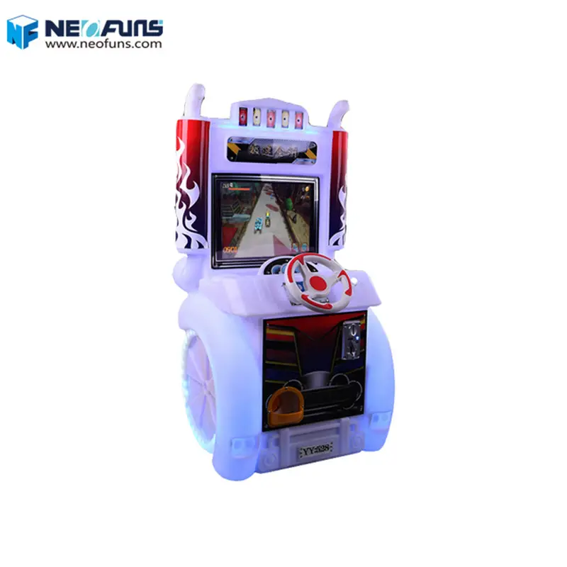 National Racing Arcade Game Machine Coin Operated Car Racing Video Machine