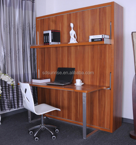 <strong>Foldable</strong> Furniture Queen <strong>Wall</strong> Bed Murphy Bed Mechanism Bedroom Furniture Murphy Bed with <strong>Desk</strong> - Product Image 2