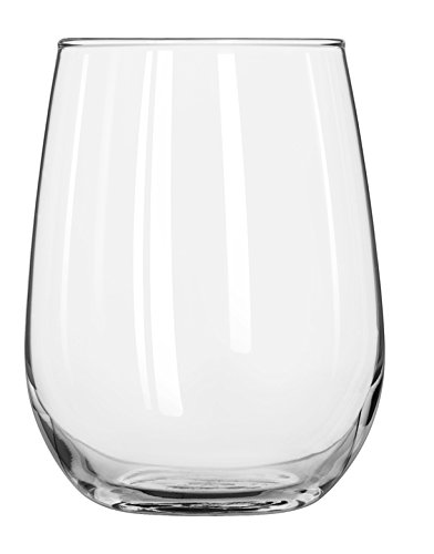 Wedding Gifts Perfect Wine Glasses  Lead Free Crystal Stemless Wine Glass Set of 4