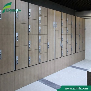 Hpl phòng tập thể dục tủ khóa Tủ 2 ngăn Phenolic nhỏ gọn thay đổi phòng thay đồ - Product Image 5