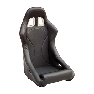 <span class=keywords><strong>Sedili</strong></span> <span class=keywords><strong>Sportivi</strong></span> per Auto da Corsa in Tessuto Rosso e Nero - Product Image 2