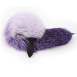 Paslanmaz Çelik <span class=keywords><strong>Anal</strong></span> <span class=keywords><strong>Plug</strong></span> Silikon Butt <span class=keywords><strong>Plug</strong></span> Faux Kuyruk Yetişkin Cosplay Kostüm Aksesuarları S M L - Product Image 3