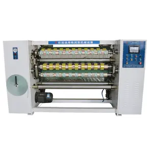 1300 China Sale High Speed fully automatic BOPP Jumbo Roll Carton Sealing Tape Slitting Machine/Packing Tape Slitter Rewinder