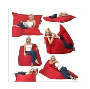 Commercio all'ingrosso adulto xxxl grande puff lazy boy bean bag outdoor bean bag lounger bean bag chair waterproof