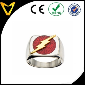 Thaal Sinestro Châu Âu Và Mỹ Nhẫn, Siêu Anh Hùng Trang Sức Nhẫn Thép Không Gỉ Người Đàn Ông Của Vòng - Product Image 3
