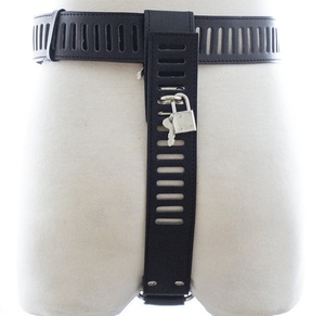 Bondage Adjustable Leather Locking G- String Underwear <strong>Chastity</strong> <strong>Belt</strong> for <strong>Female</strong> Women - Product Image 3