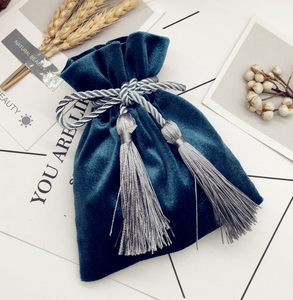 Tùy Chỉnh In Nhung Sang Trọng Vòng Đeo Tay Dây Kéo Túi - Product Image 3