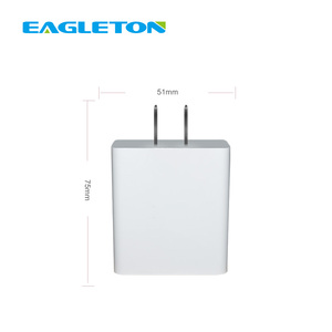 Venta caliente calidad estable <span class=keywords><strong>2</strong></span> puerto QC 3,0 adaptador de corriente Usb cargador rápido de pared de carga - Product Image 1