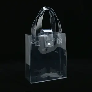 Sac Transparent pour maquillage, Transparent, Durable et facile à nettoyer, idée cadeau pour femme