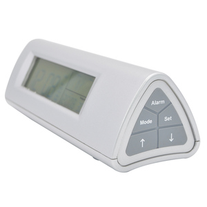 Sáng tạo Đa Chức Năng 2 trong 1 Tam Giác Nhỏ Bảng Kỹ Thuật Số Du Lịch Đồng Hồ Báo Thức Với Đèn Pin - Product Image 3