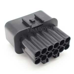 Konektor Otomotif Jantan 12 Pin Tahan Air PB621-12020 Pa66 K Um - Product Image 2