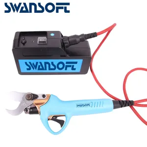 Venta al por mayor eléctrico poda tijeras cortador-Swansoft-tijeras de podar eléctricas con batería de 36 V, podadora de ramas para árboles frutales de jardín
