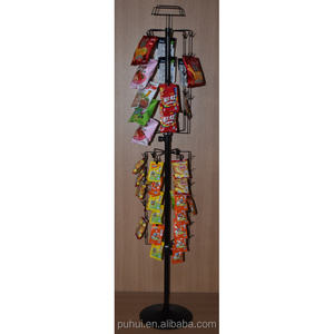 Cửa Hàng Tạp Hóa Lịch Thi Đấu Bán Lẻ Tầng Thường Vụ Kim Loại Dây Khuyến Mãi Đồ Ăn Nhẹ Hiển Thị Rack - Product Image 2