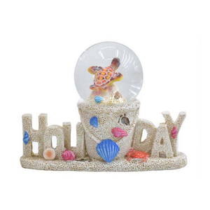 Quả Cầu Tuyết Nhựa Resin Lưu Niệm Bãi Biển <span class=keywords><strong>Miami</strong></span> Đại Dương - Product Image 4