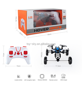 Lo nuevo jxd 503 3 en 1 hover drone 2.4g tierra-agua-aire triphibious quadcopter control remoto impermeable mariner - Product Image 6