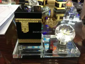 高品质水晶建筑模型良好的水晶 kaaba 模型水晶伊斯兰礼品和良好的礼品