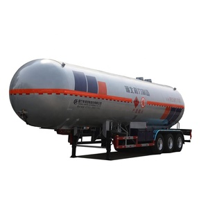 ASME High Quality 62000 Liters 26 Tonnes Gas Tanker lpg Semi Trailer - Product Image 1