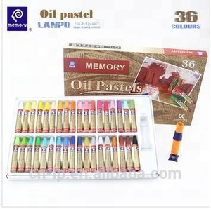 Bộ Nhớ 36 Màu Dầu Pastel Chất Lượng Cao Có Giá Đỡ Cho Học Sinh