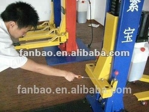 Elevador de mantenimiento de coche hidráulico de dos postes, 3T, 4T, con bloqueo manual de dos lados, elevador de doble cilindro, Shanghai <span class=keywords><strong>Fanbao</strong></span> QJY3.0-F - Product Image 3
