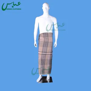 MD017 2021 High Quality Muslim Men Dress Mawaz Muslim Sarong