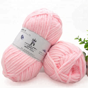 Meilleure qualité polyester fantaisie <span class=keywords><strong>chenille</strong></span> fil à tricoter à la main - Product Image 4