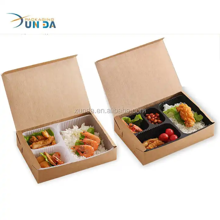 high quality disposable plastic bento lunch