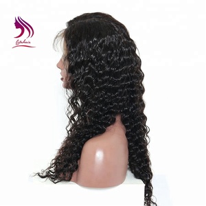 Meilleures ventes <span class=keywords><strong>Alibaba</strong></span> : Perruque complète en dentelle, 100 % cheveux humains vierges péruviens bouclés - Product Image 4