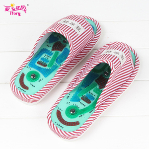 Pantoufles de massage pour les pieds, tissu chinois, facilite la circulation du sang, qualité supérieure - Product Image 1