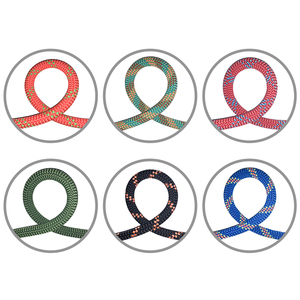 Meilleure <span class=keywords><strong>corde</strong></span> de protection contre les chutes en nylon <span class=keywords><strong>dynamique</strong></span> tressé simple 9,8 mm 10,5 mm 11 mm pour l'escalade et l'alpinisme Rouge Orange Bleu - Product Image 6