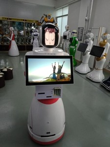 Robot <span class=keywords><strong>de</strong></span> Consulta Empresarial con IA y Reconocimiento Facial LED para Recepción <span class=keywords><strong>en</strong></span> Bancos - Product Image 4