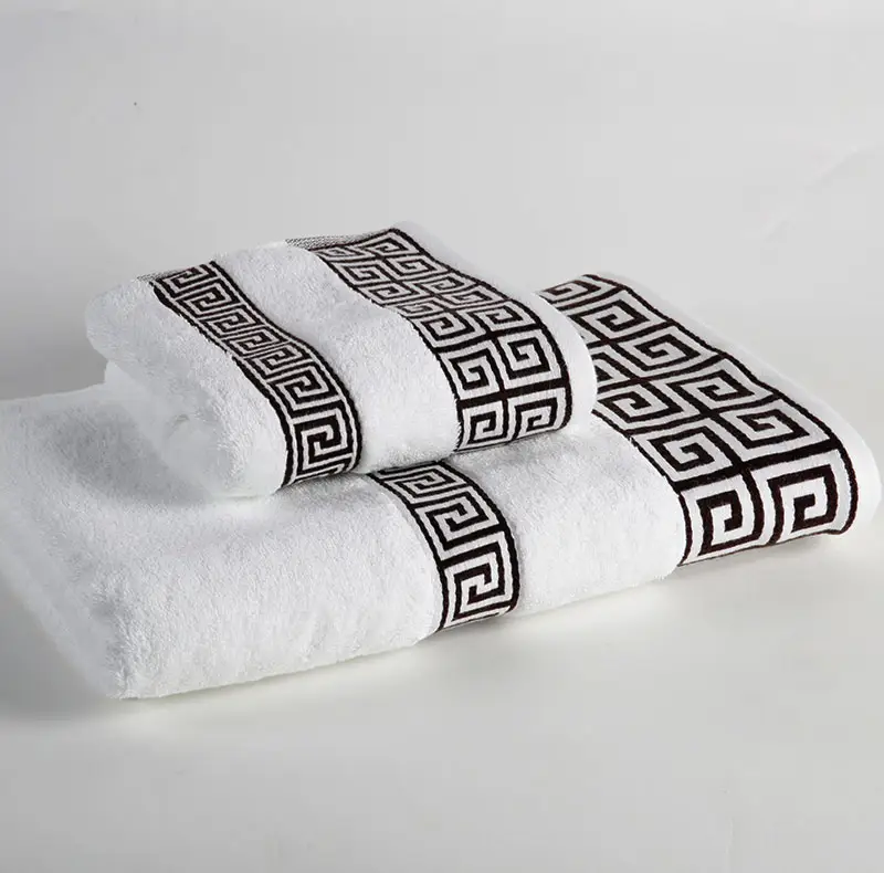 Ensemble de bain en coton égyptien, serviette moelleux, pour hôtel, nouveauté mode