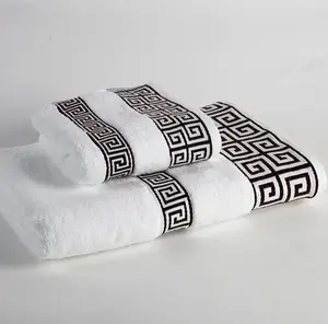 Asciugamani da bagno in cotone egiziano di nuova moda