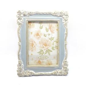 Cornice <span class=keywords><strong>Portafoto</strong></span> Ovale in Resina Oro e Argento 4x6" Fatta a Mano, Ecologica e Personalizzabile per Arredamento Casa e Tutte le Occasioni - Product Image 5