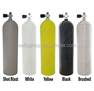 जापान देश 11.1 एल 12.एल डाइविंग उपकरण योक वाल्व के साथ श्वास हवा टैंक - Product Image 2