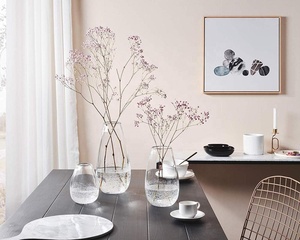 <span class=keywords><strong>Vase</strong></span> à fleurs en verre Borosilicate Style européen, grand cylindre transparent pour mariage, 1 pièce - Product Image 5